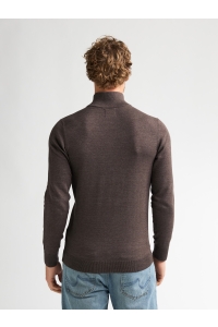 Petrol Industries Men Knitwear Collar cedar brown