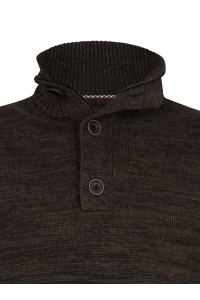 Petrol Industries Men Knitwear Collar cedar brown