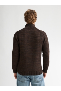 Petrol Industries Men Knitwear Collar cedar brown