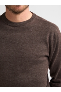 Petrol Industries Men Knitwear Round Neck Basic cedar brown