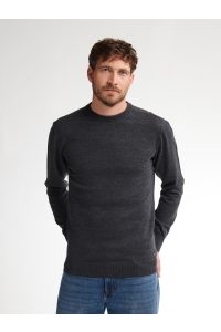Petrol Industries Men Knitwear Round Neck Basic steal melee