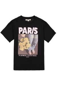 Garcia N262603_girls T-shirt ss 1755-off black