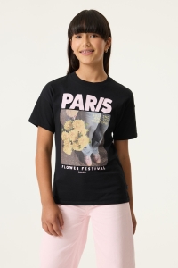 Garcia N262603_girls T-shirt ss 1755-off black