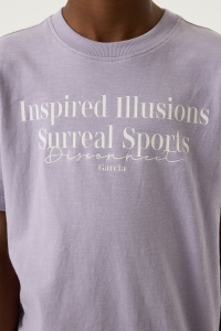 Garcia N263605_boys T-shirt ss 6736-misty lilac