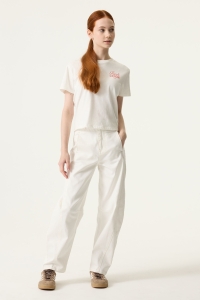 Garcia O262402_girls T-shirt ss 53-off white