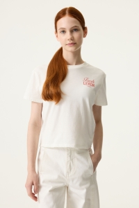 Garcia O262402_girls T-shirt ss 53-off white