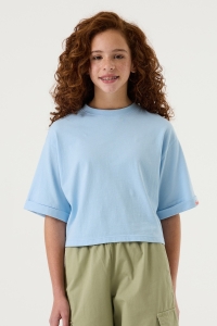 Garcia O262407_girls T-shirt ss 2725-powder blue