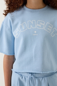 Garcia O262409_girls sweat 2725-powder blue