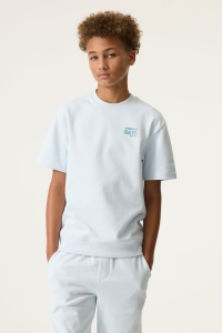 Garcia O263411_boys T-shirt ss 6735-dusy aqua