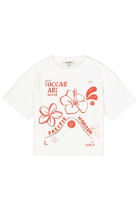Garcia P262603_girls T-shirt ss 53-off white