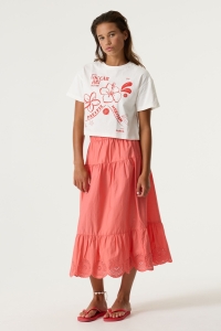 Garcia P262603_girls T-shirt ss 53-off white