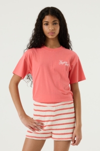 Garcia P262604_girls T-shirt ss 1005-coral crush