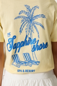 Garcia P262604_girls T-shirt ss 9013-yellow glow