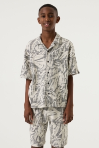 Garcia P263617_boys shirt ss 2884-dark grey