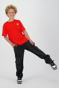 Raizzed Howell T-shirt red orange