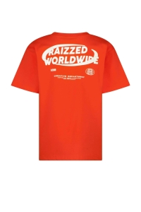 Raizzed Howell T-shirt red orange