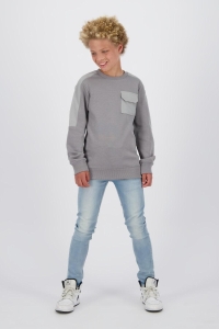 Raizzed Nashua Sweater firm grey