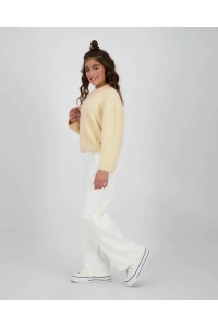 Raizzed Kara  flat knit almond milk