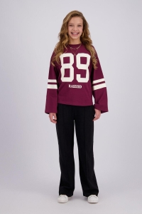 Raizzed Tiana T-shirt maroon banner