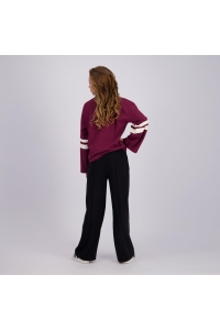 Raizzed Tiana T-shirt maroon banner