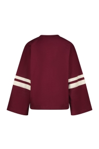 Raizzed Tiana T-shirt maroon banner