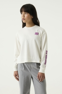 Garcia S262604_girls T-shirt ls 53-off white