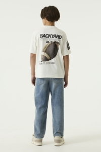 Garcia S263403_boys T-shirt ss 53-off white