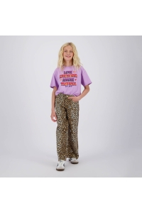 Vingino Cassie leopard pant sand animal