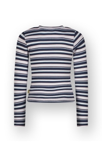 Vingino Basic-Tee Stripe dark blue