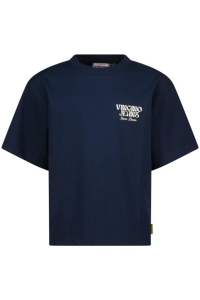 vingino Icon-logo tee dark blue