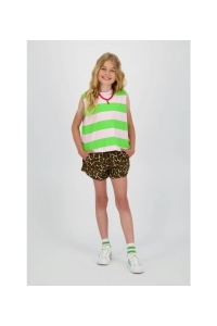 vingino Icon-sweat short animal multicolor brown