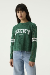 Garcia T262407_girls T-shirt ls 5834-forest leaf
