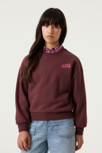 Garcia U262664_girls sweat 5822-black cherry