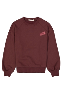 Garcia U262664_girls sweat 5822-black cherry