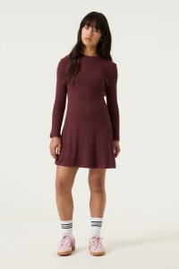 Garcia U262680_girls dress 5822-black cherry