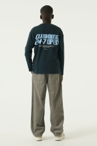 Garcia U263402_boys T-shirt ls 4548-jaded teal
