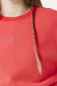 Garcia V42661_girls sweat 3645-red glaze