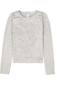 Garcia W42403_girls T-shirt ls 2155-silver grey