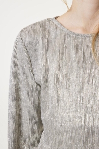 Garcia W42403_girls T-shirt ls 2155-silver grey