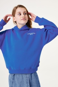 Garcia W42461_girls sweat 4577-cobalt blue